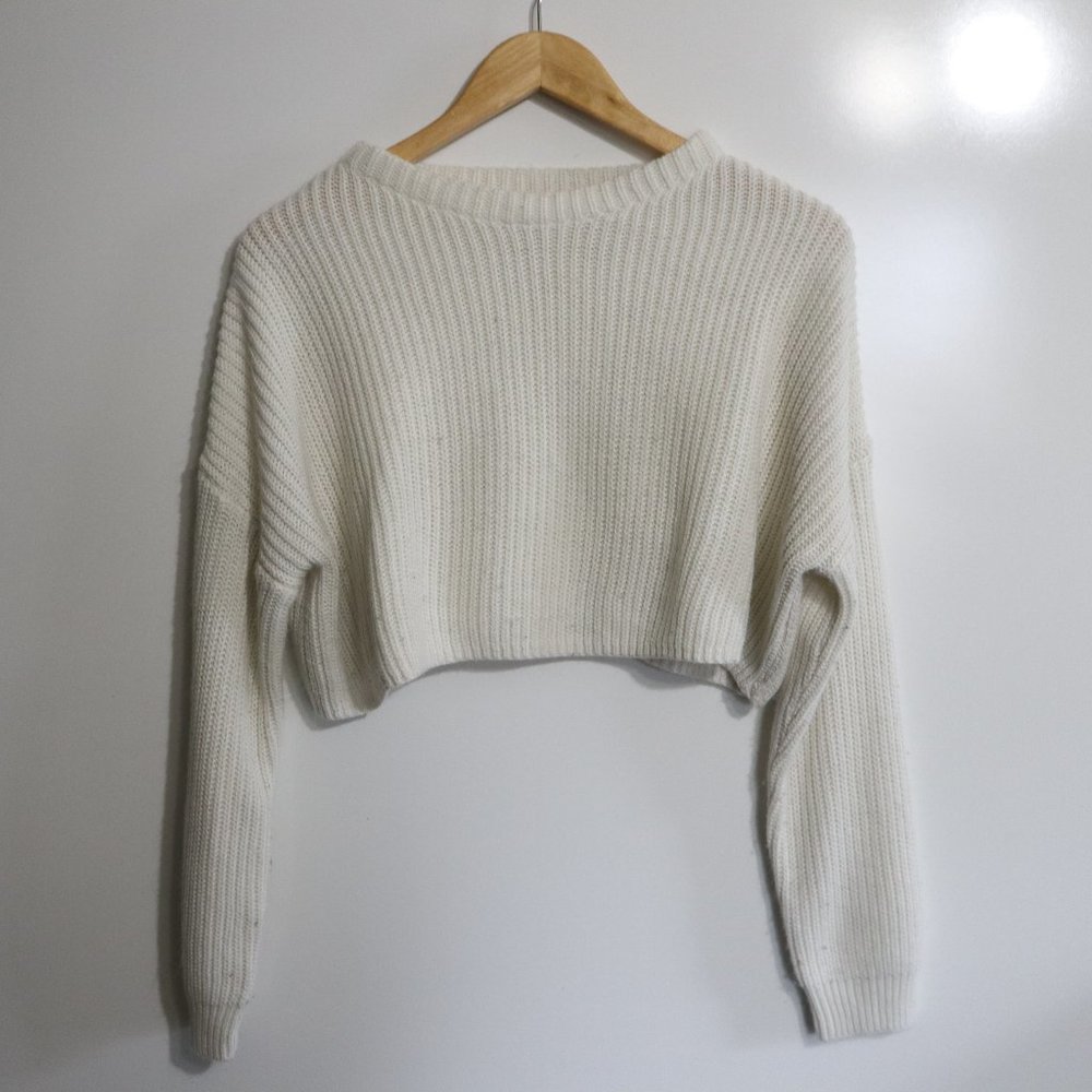 Miss guided Knit Long sleeve midi Sweater Medium Large